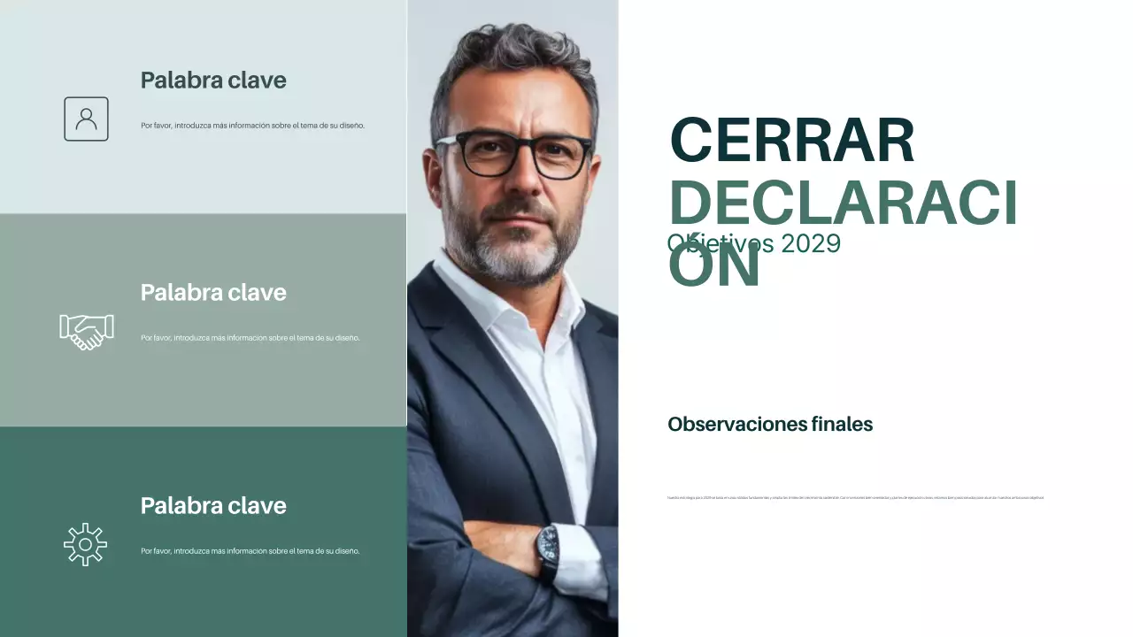 informe anual green minimal plan de empresa