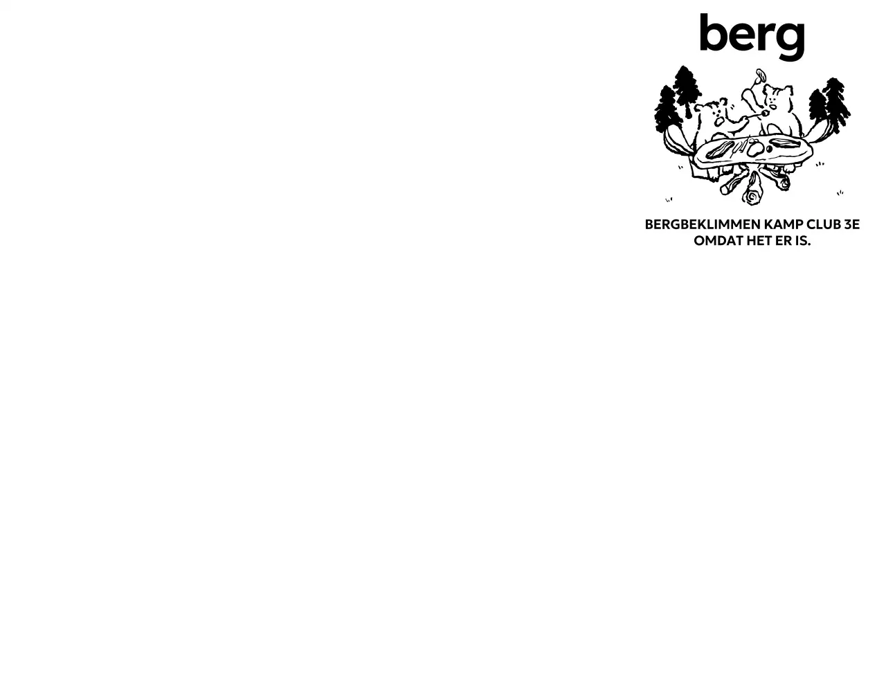 Promoot een vintage wandelclub met een illustratie van een kampeereekhoorn