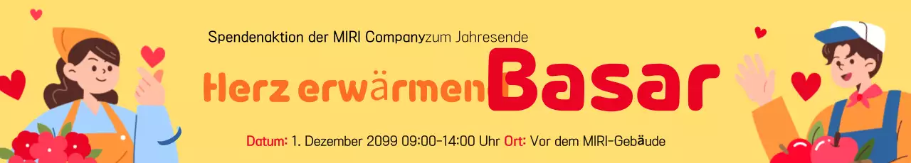 Veranstaltung "Gelber Basar