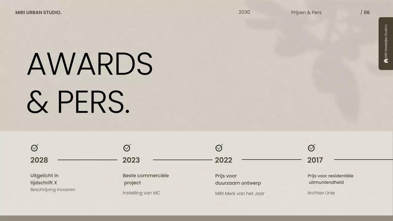 portfolio grijze moderne architectuur