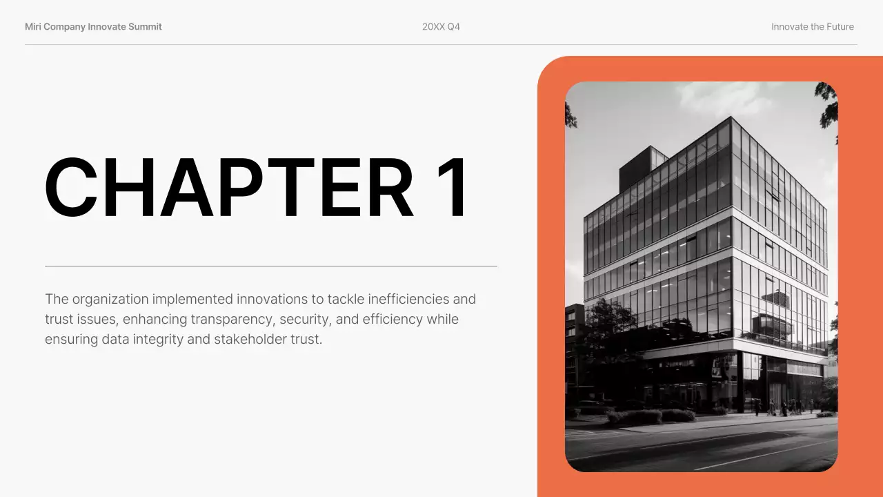 Orange Modern Business Presentation