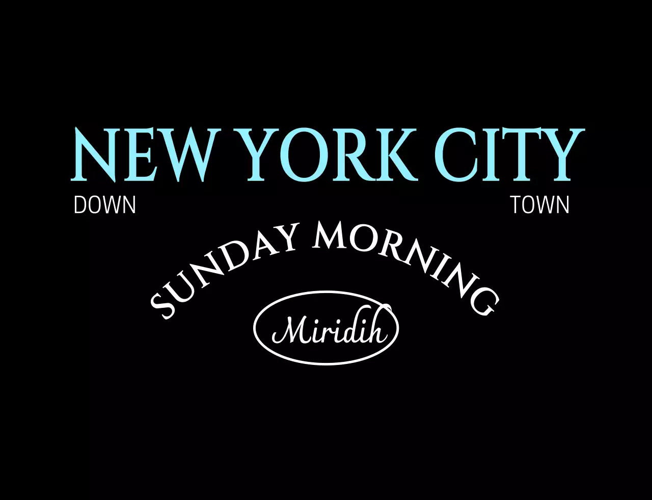 고급스러운 타이포 로고