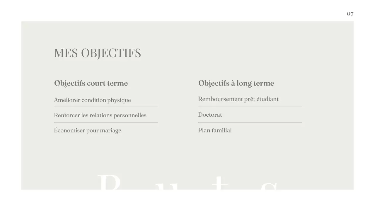 Clean Aesthetic A propos de moi Profil Introduction Présentation pour les professionnels