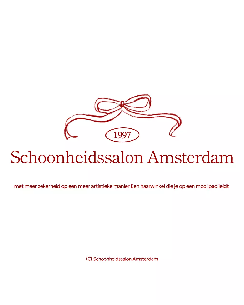 Eenvoudig logo schoonheidswinkel