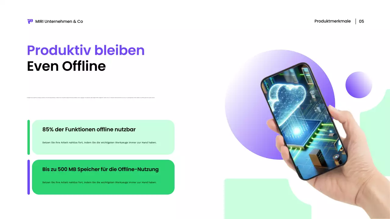 grüne moderne Multimedia-Förderung