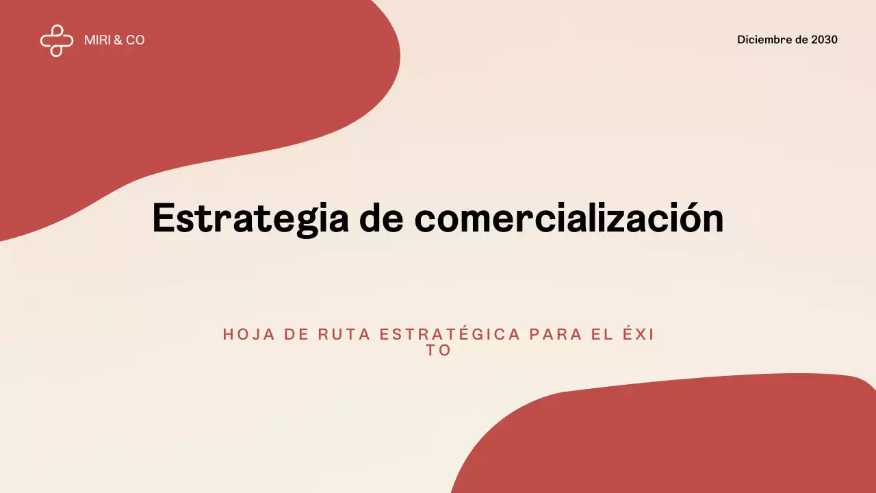 Plan de negocio Red Modern