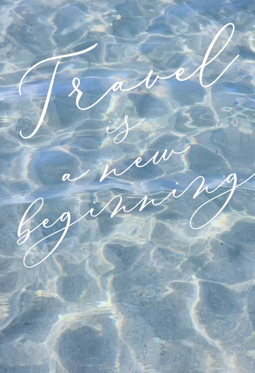 초록 자연 여행 엽서세트