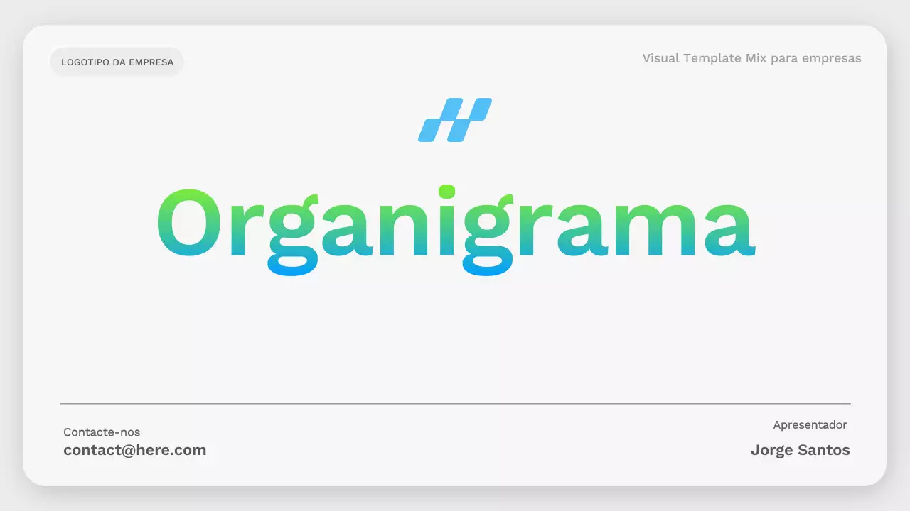 coleção moderna e verde de esquemas de organogramas