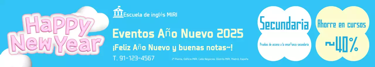 Promover un Año Nuevo limpio de azul claro