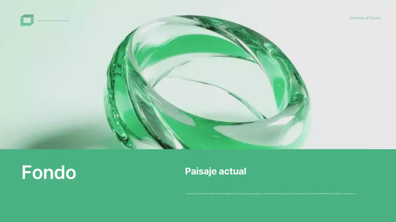 diseño moderno y ecológico para conferencias