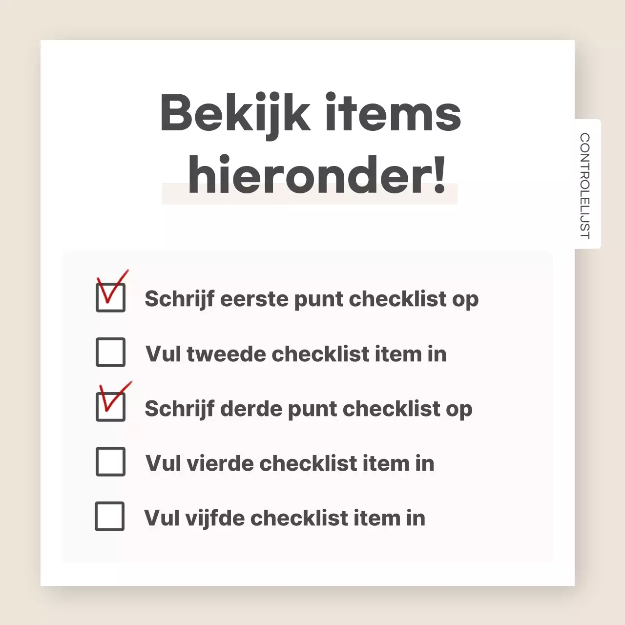 Mint Eenvoudige sjabloonadvertenties