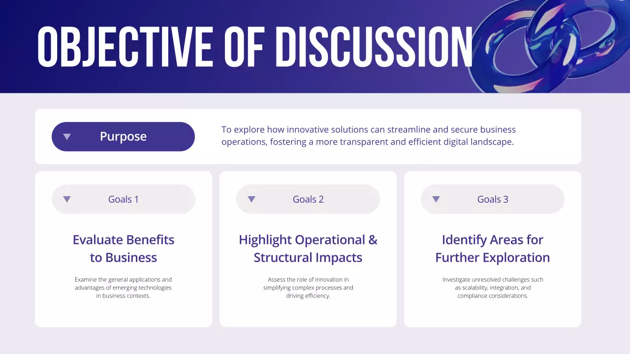 블루 모던 비즈니스 컨퍼런스 프레젠테이션