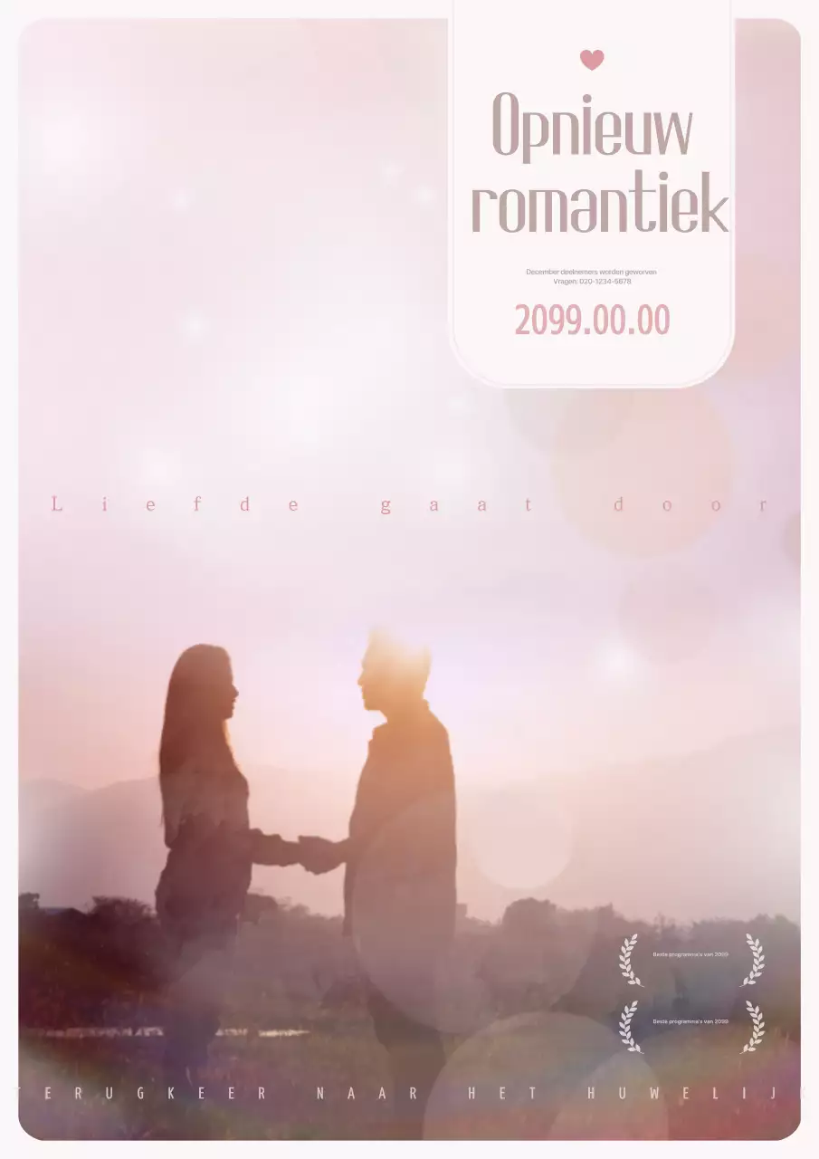 Roze romantische ontmoetingen