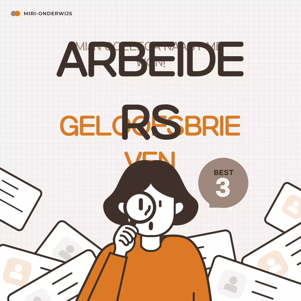 Oranje eenvoudige werknemersopleidingen