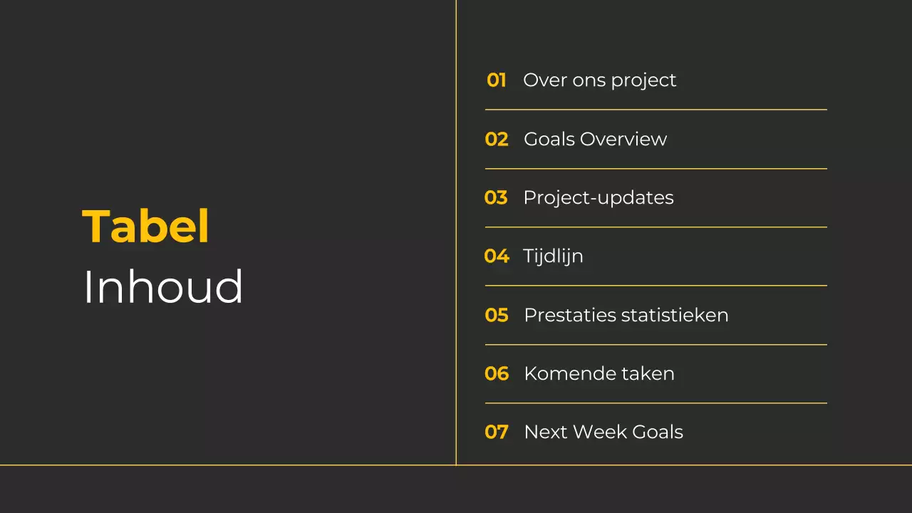 Zwart modern zakenrapport