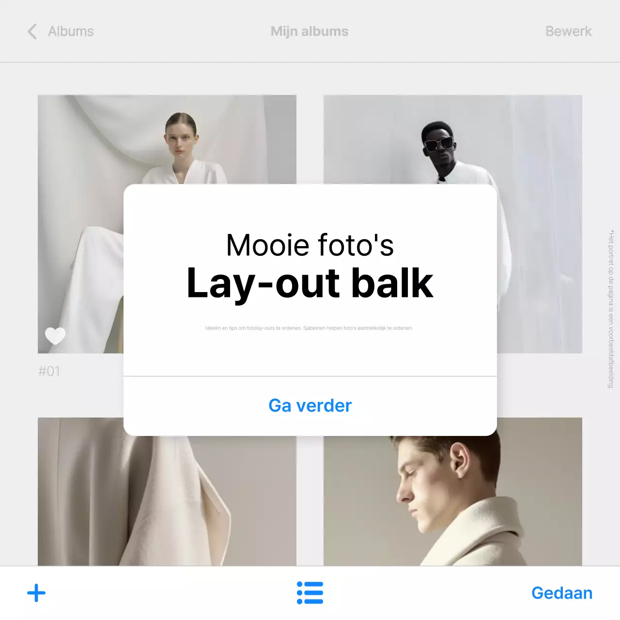 Witte minimalistische fotobewerking uitgelegd