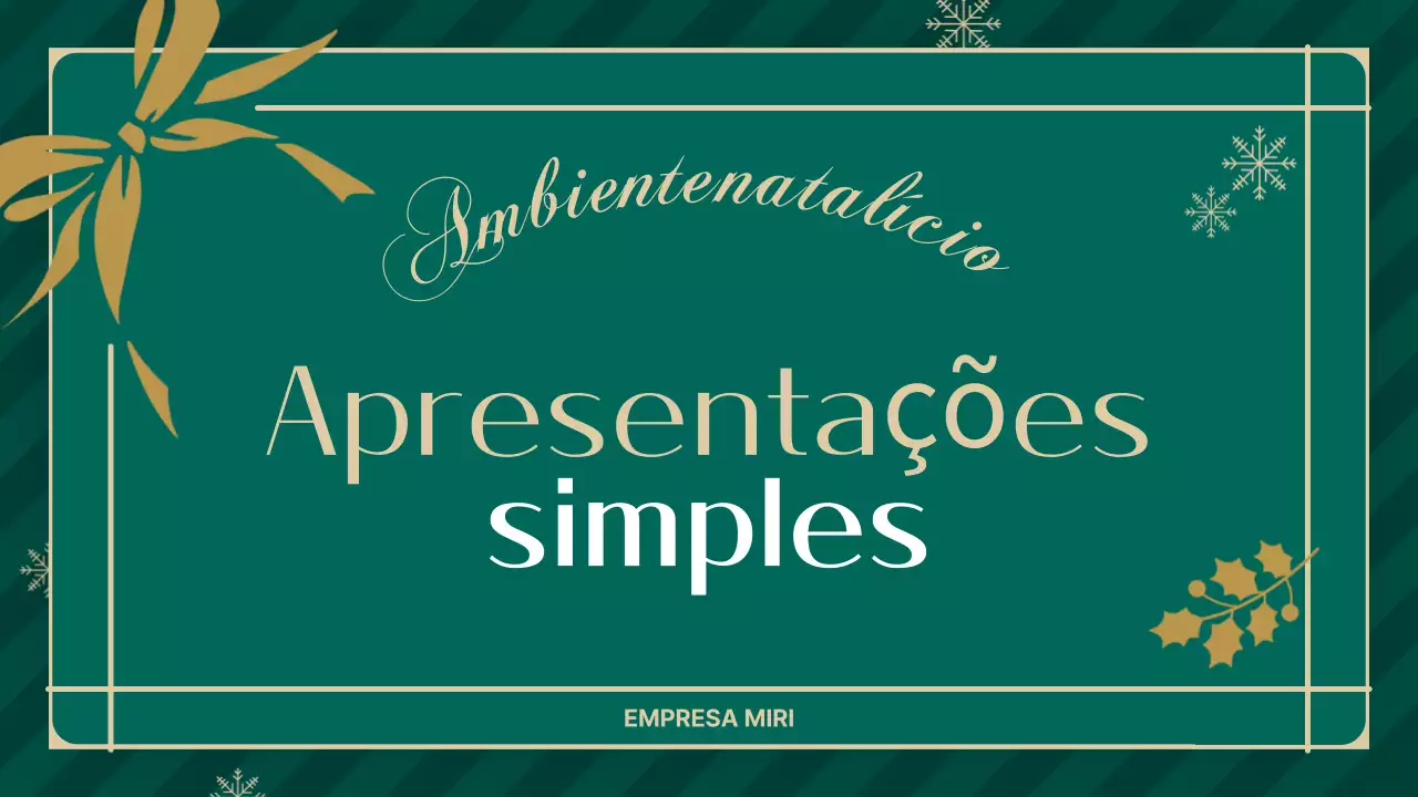 Guia para apresentações simples de resumos