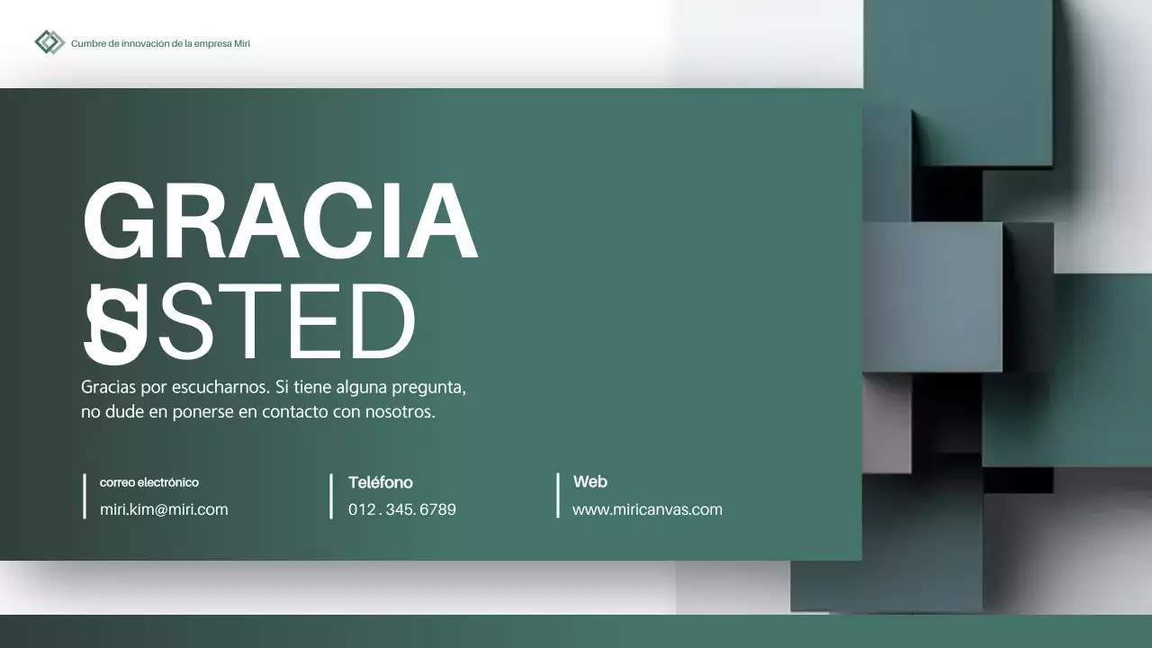 informe anual green minimal plan de empresa