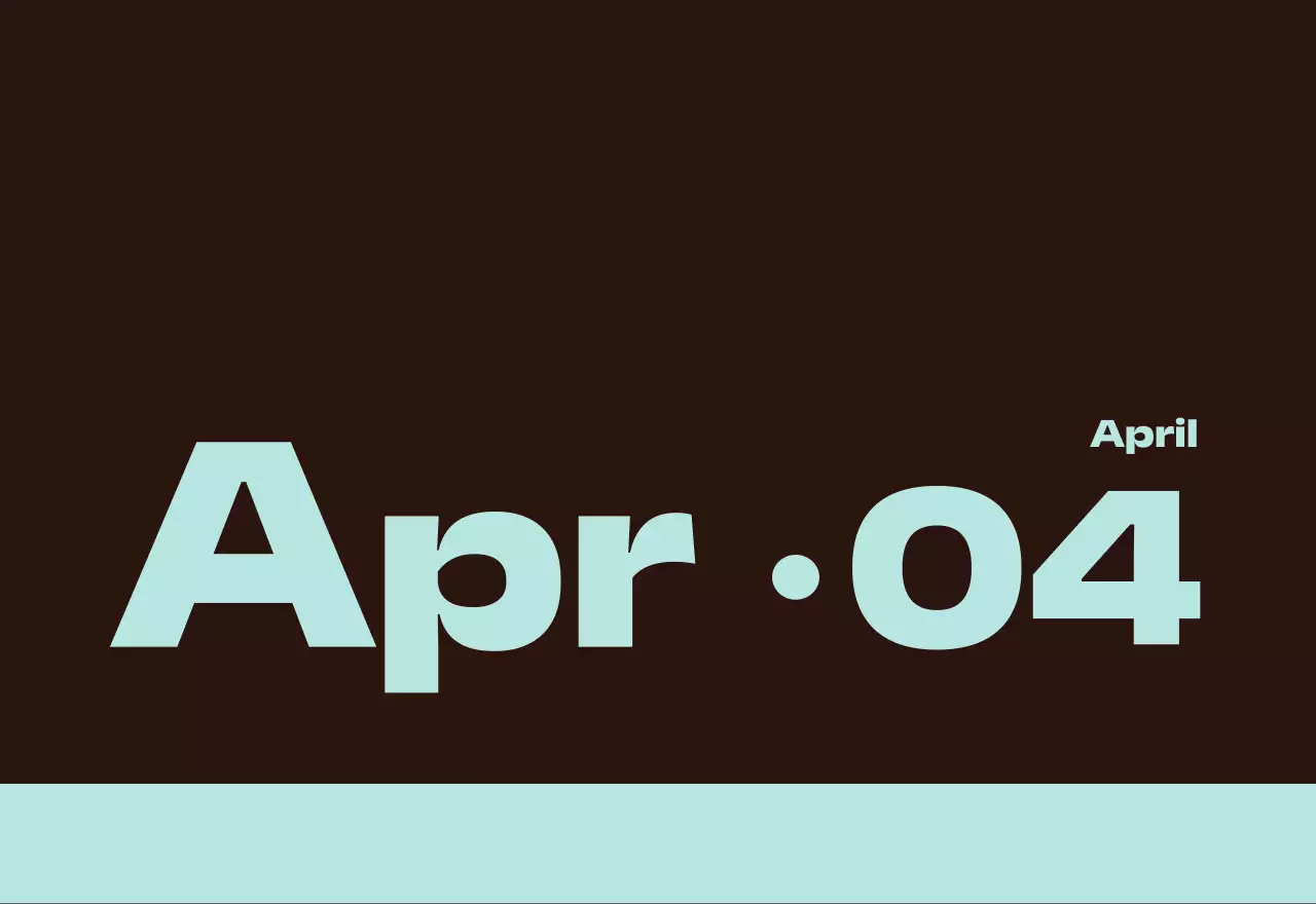 黒と白のスタイリッシュな2025年カレンダー