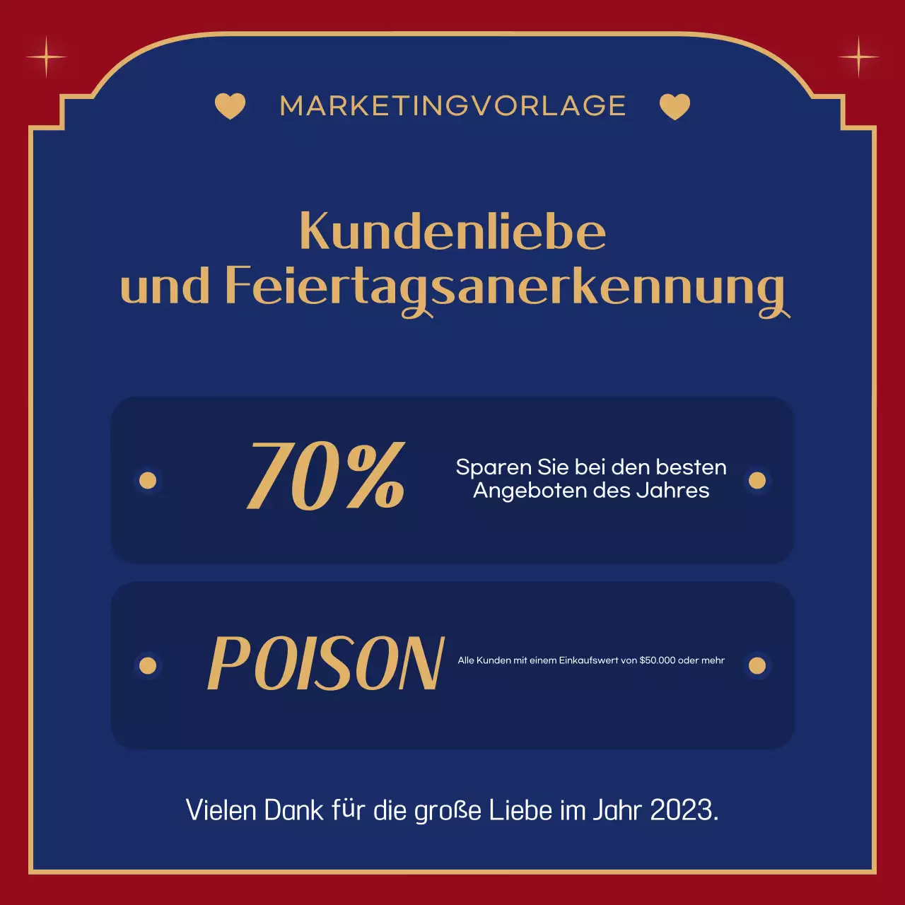 Rote gemütliche Weihnachtsaktion