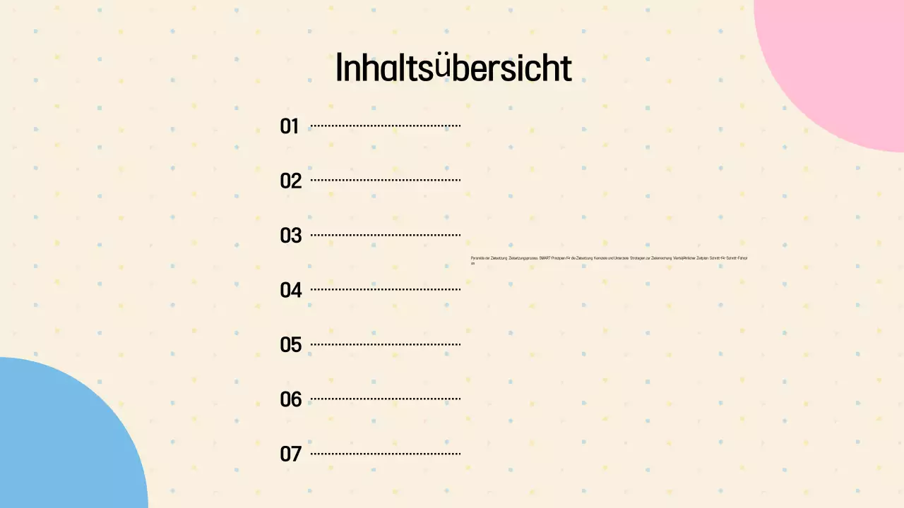 Beige Neat Leitfaden zur Zielsetzung