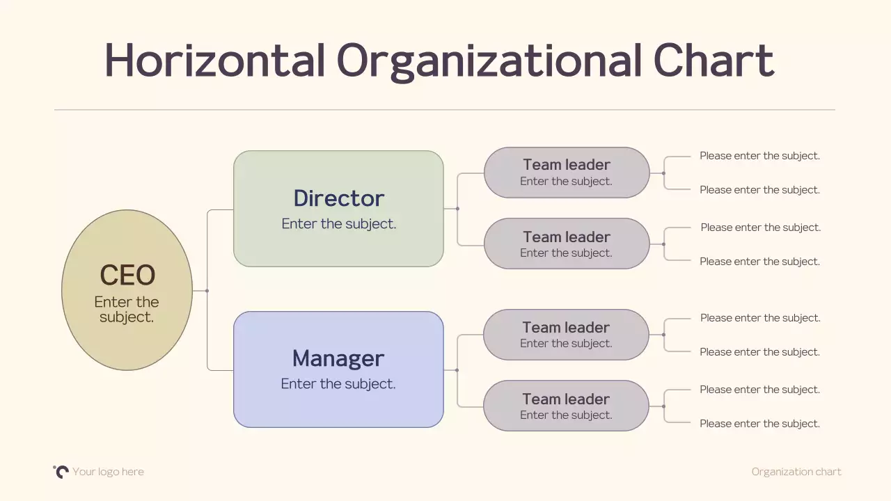 브라운 미니멀 비즈니스 가이드 프레젠테이션