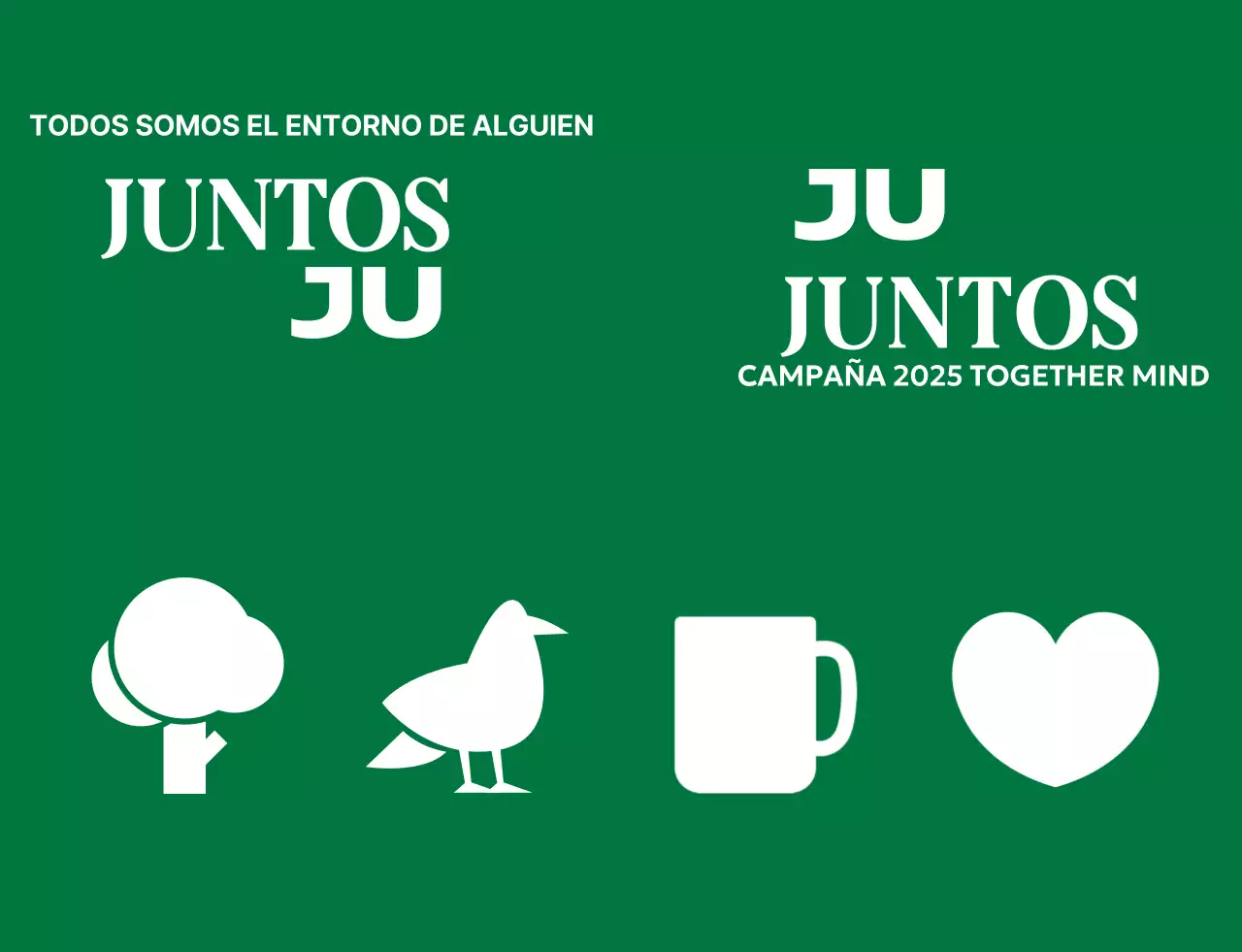 Campañas medioambientales sencillas con iconos