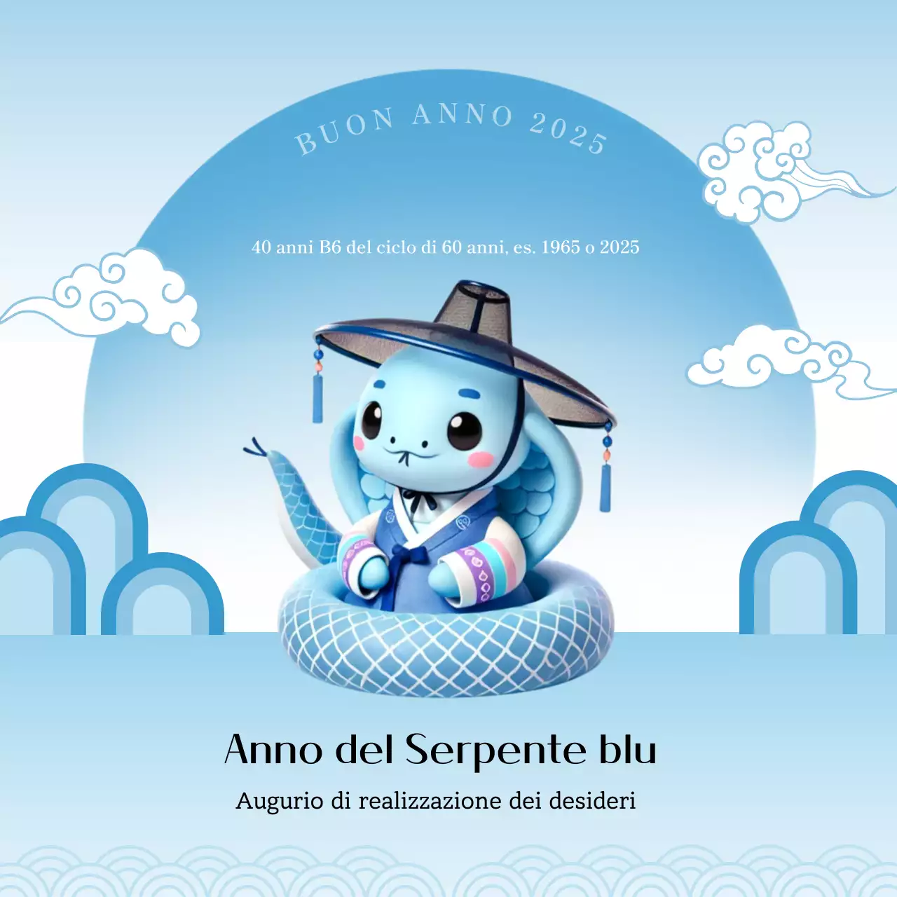 Festeggiamenti tradizionali per il Capodanno blu