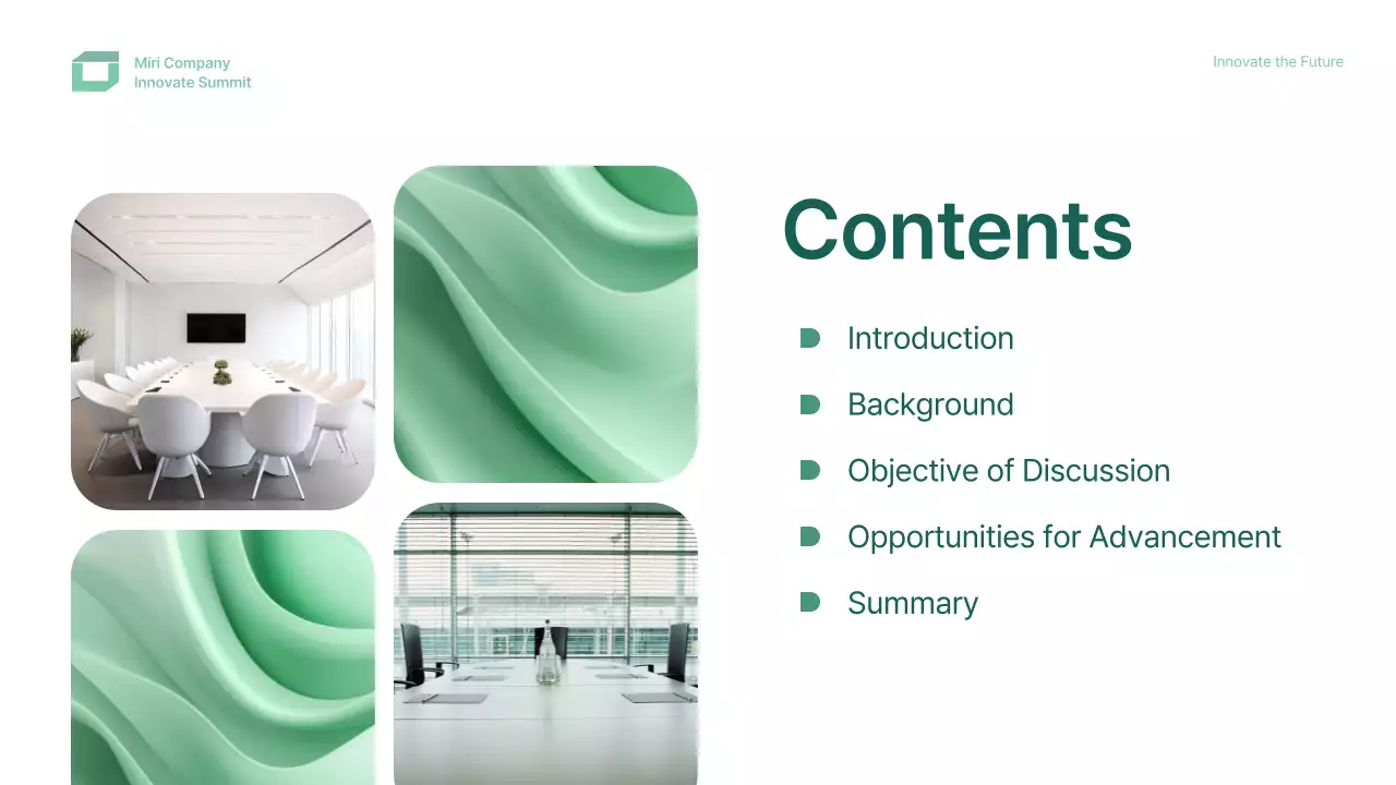 Presentasi Konferensi Mint Modern