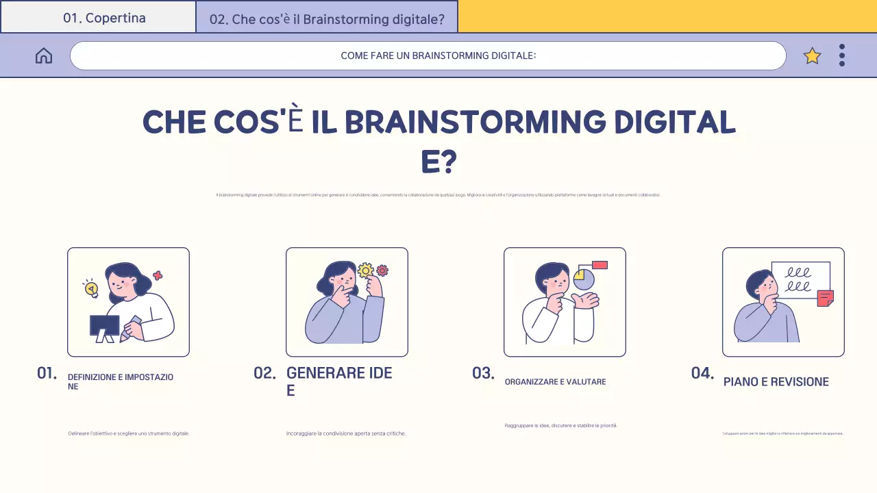 presentazione del cartone animato della marina