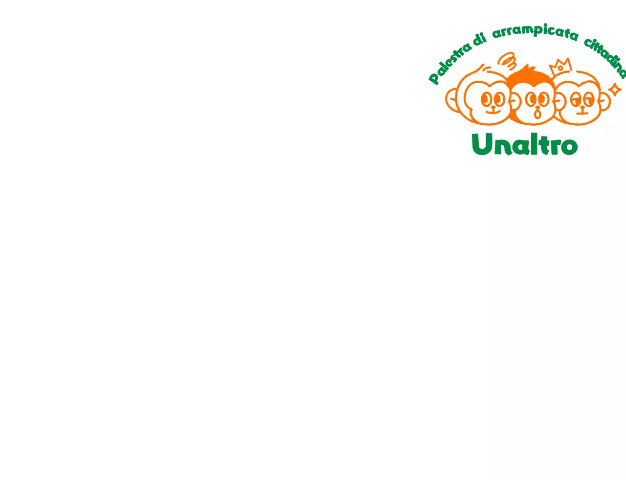 Logo di allenamento kitsch con illustrazione di scimmia