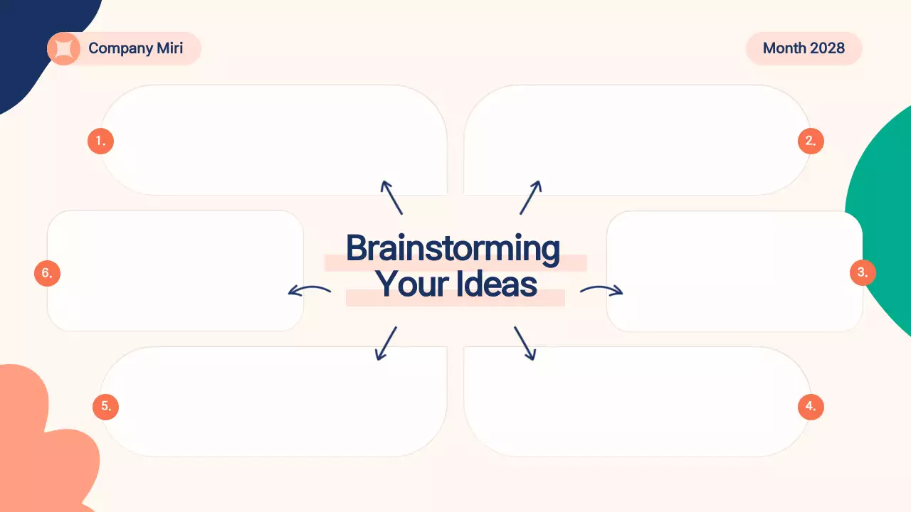 Beige Modern Brainstorming Guide Presentation