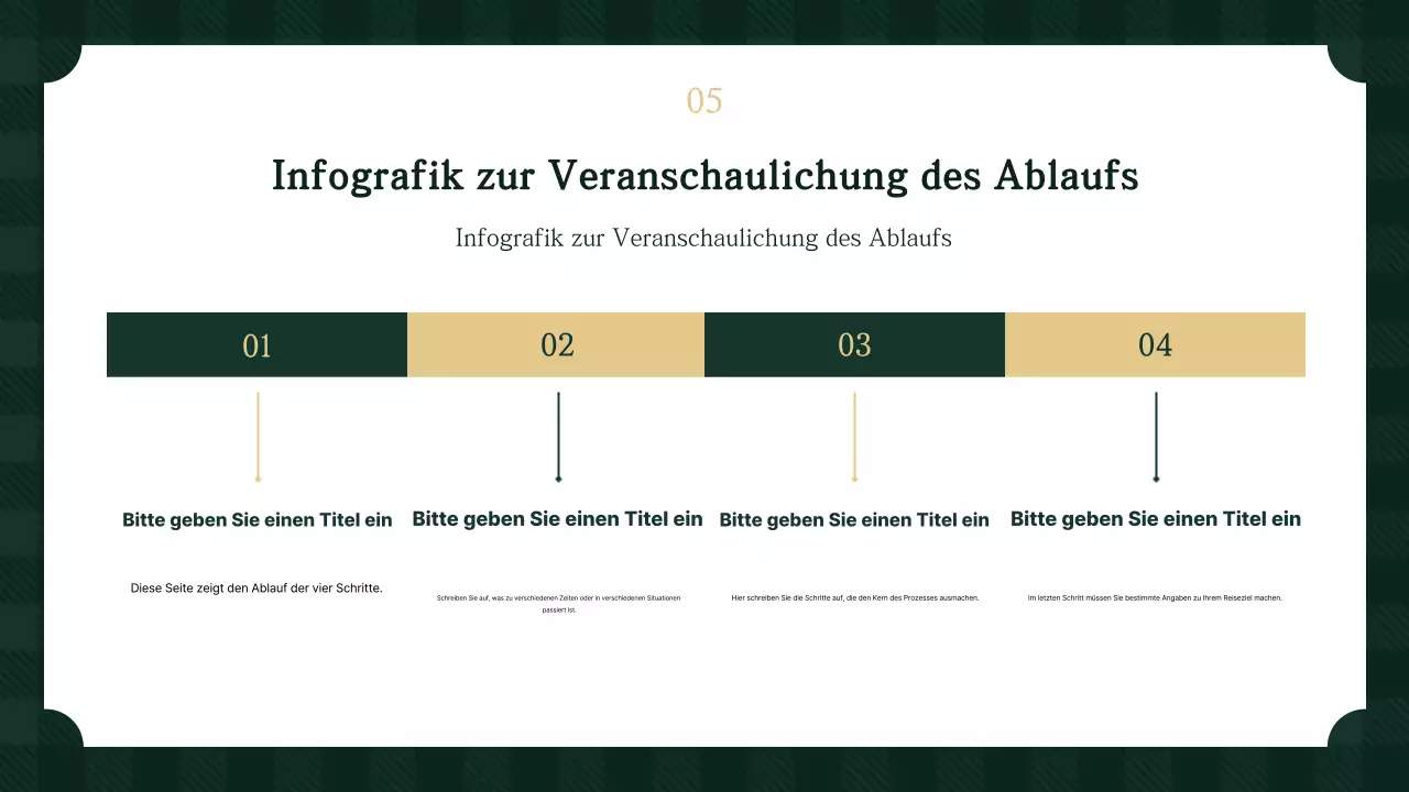 Khaki Einfache Präsentation Erklärt