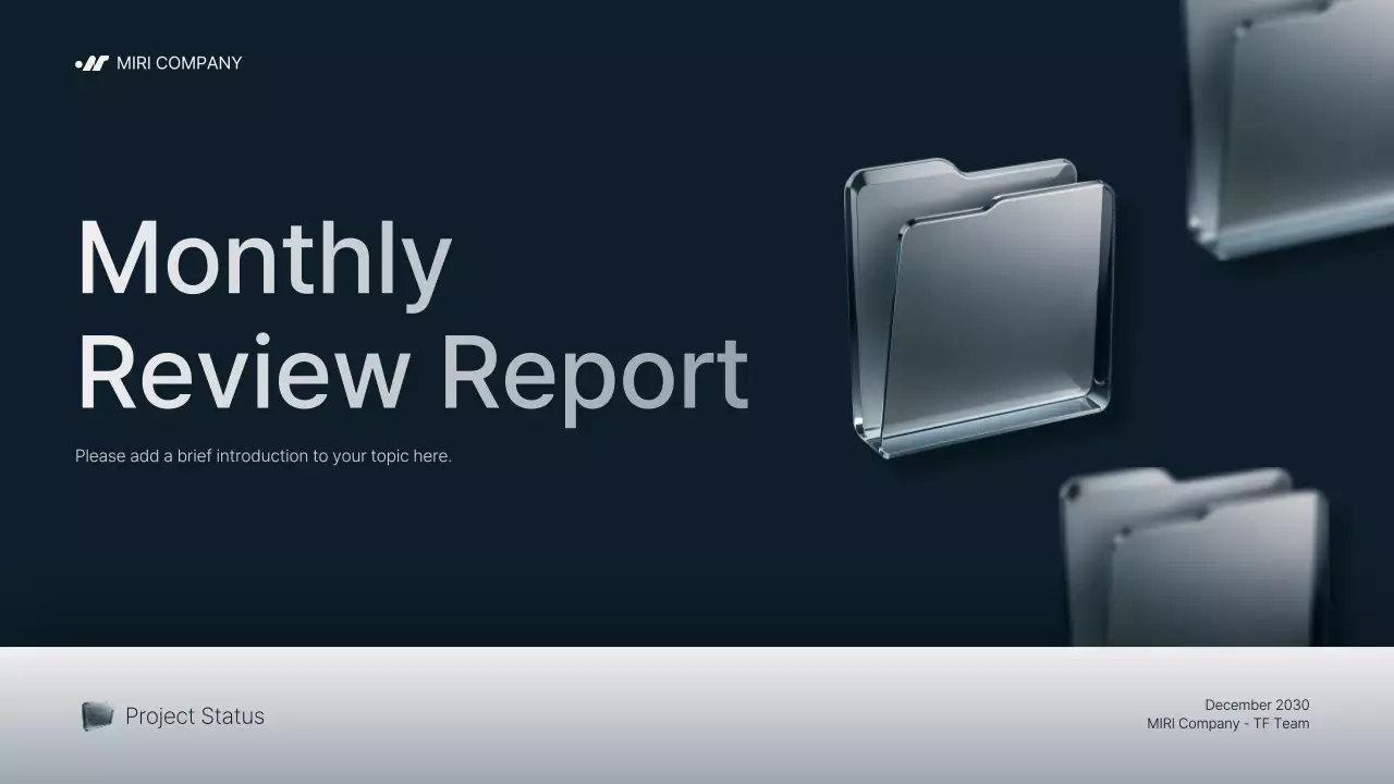 Navy Professional Project Report Presentation