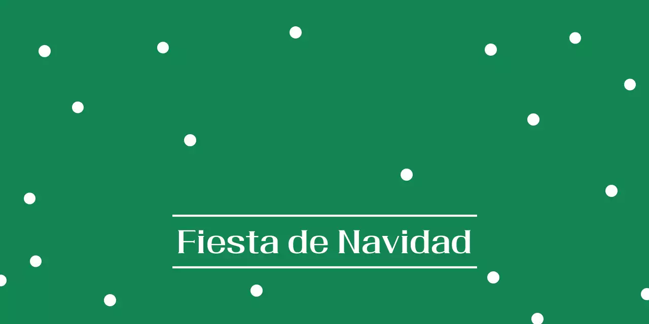 Tarjeta de Navidad Green Pop