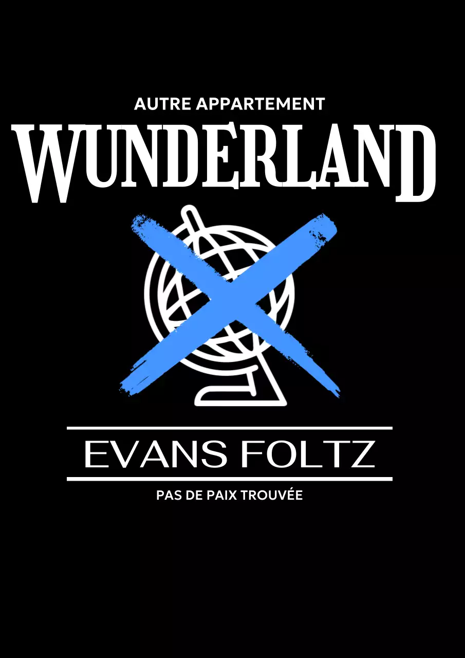 Promouvoir un concert moderne avec l'icône d'un globe terrestre