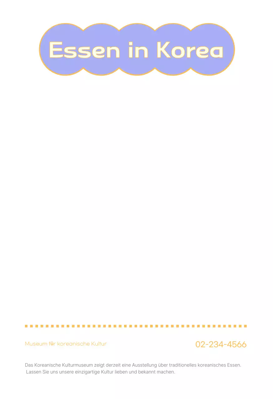 Postkarte Orange traditionelles Essen