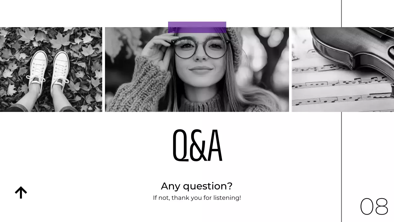 Black Minimalist Portfolio Presentation