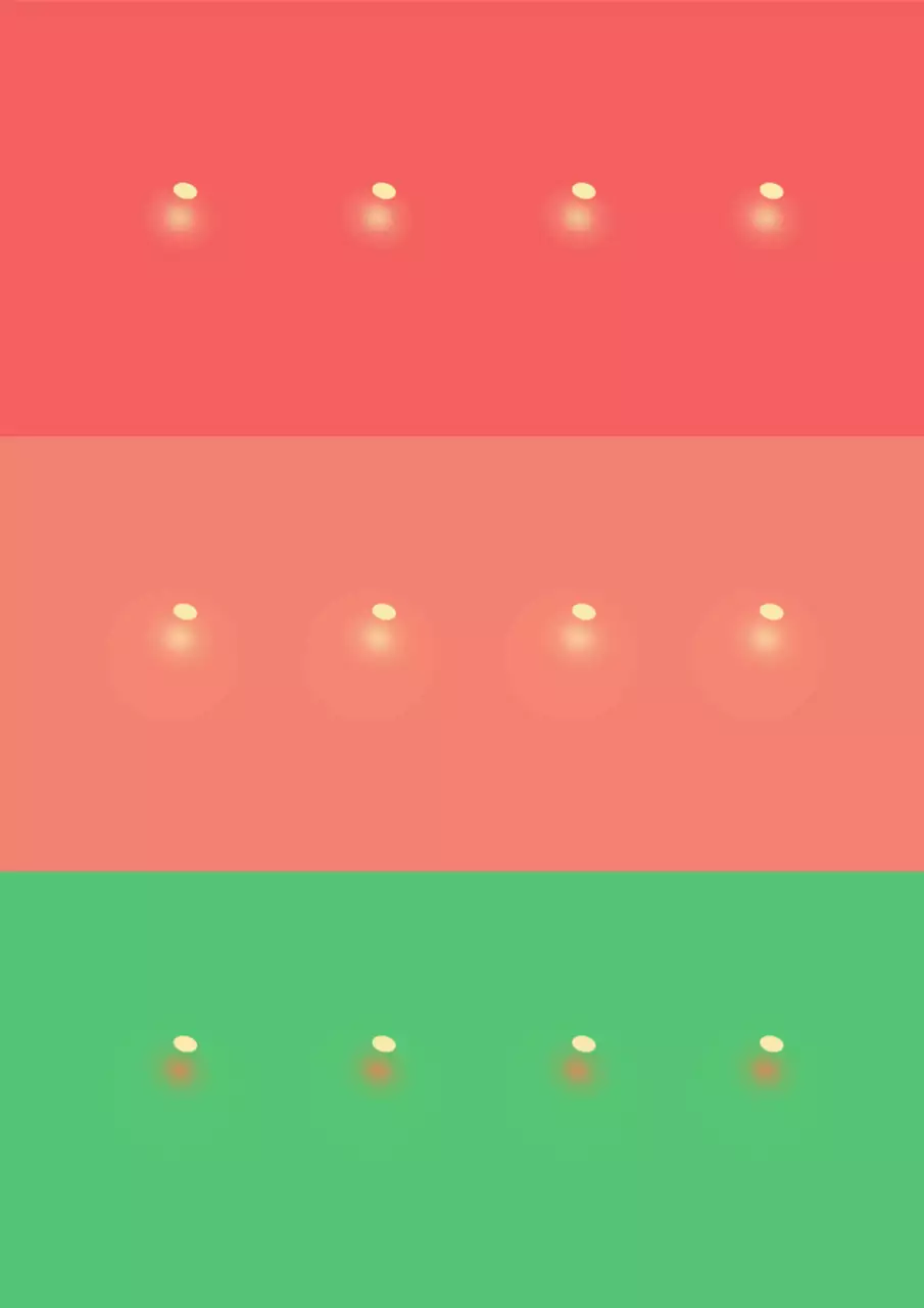 Adesivo di design a forma di cerchio rosso