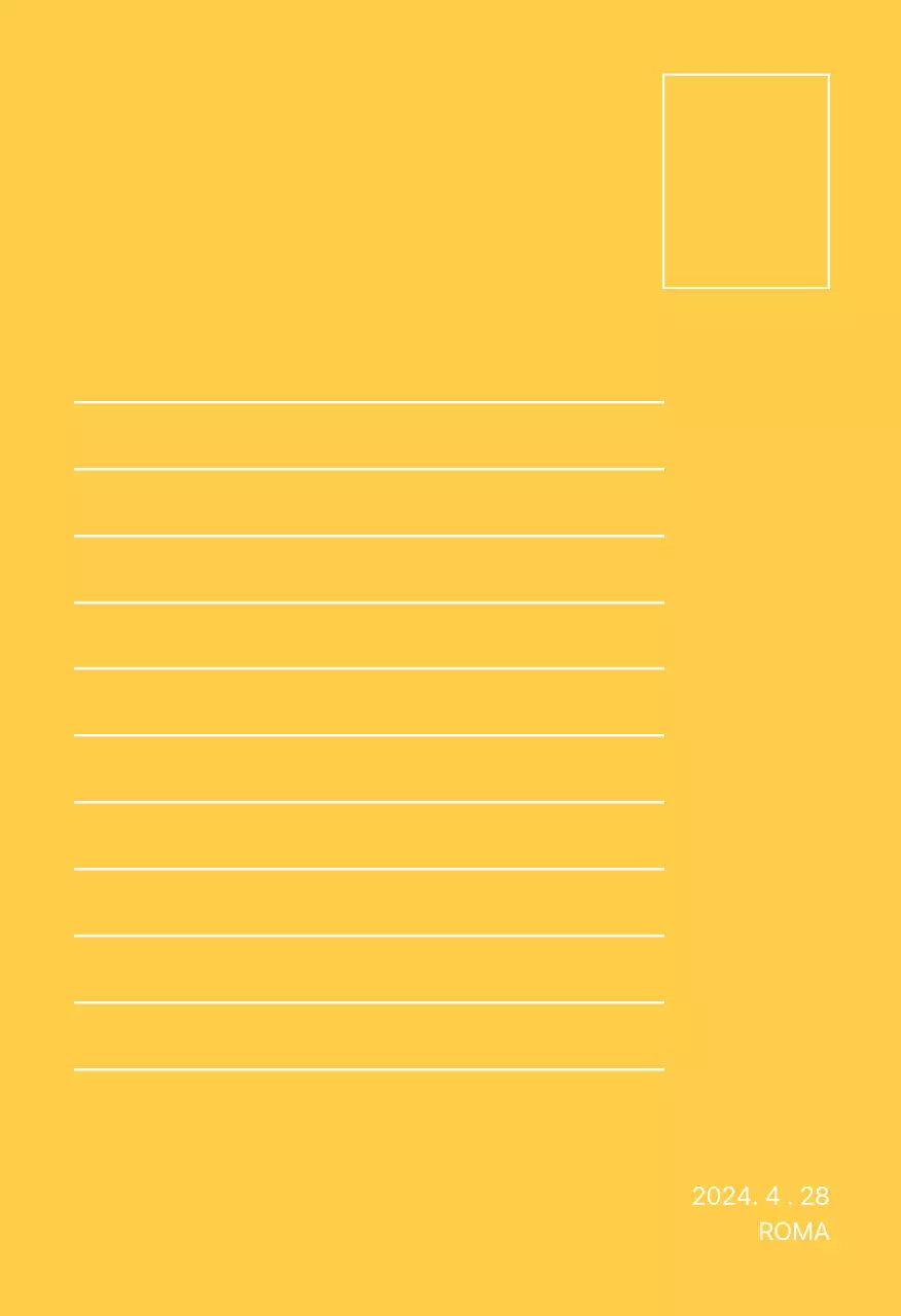 Set di cartoline di viaggio sulla natura astratta