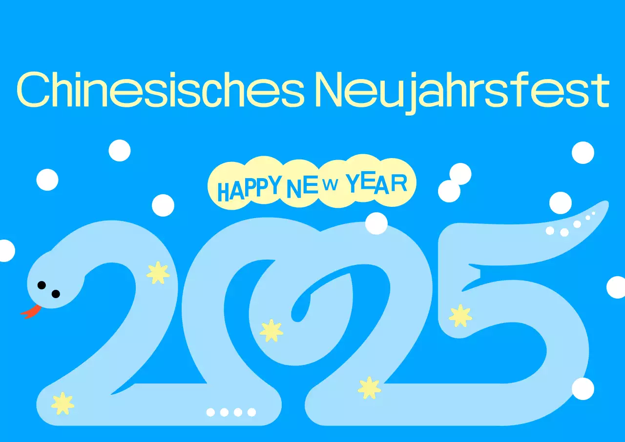 Schwarzer Trend Neujahrsfeierlichkeiten