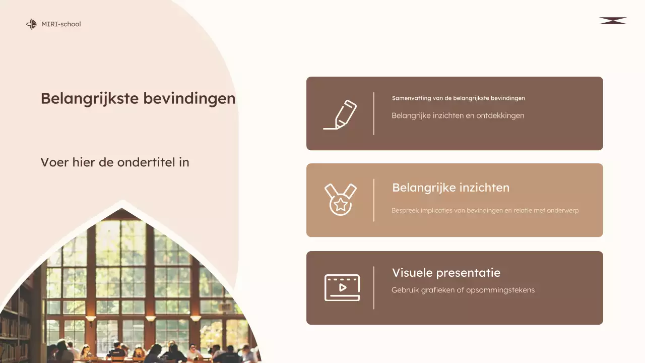 beige modern onderwijs klas