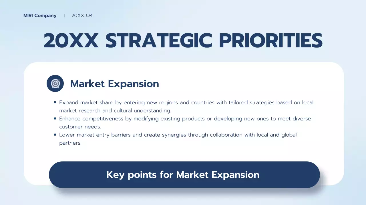 Blue Professional Business Report Presentation