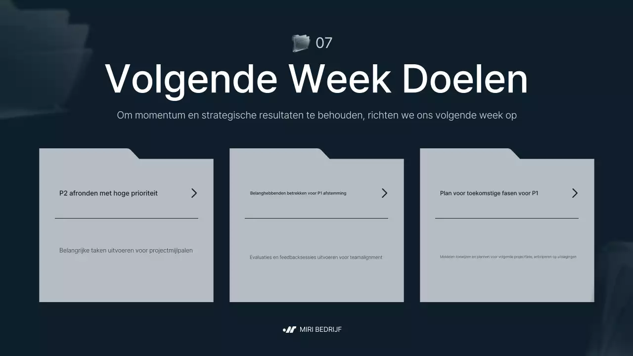 grijs modern bedrijfsrapport