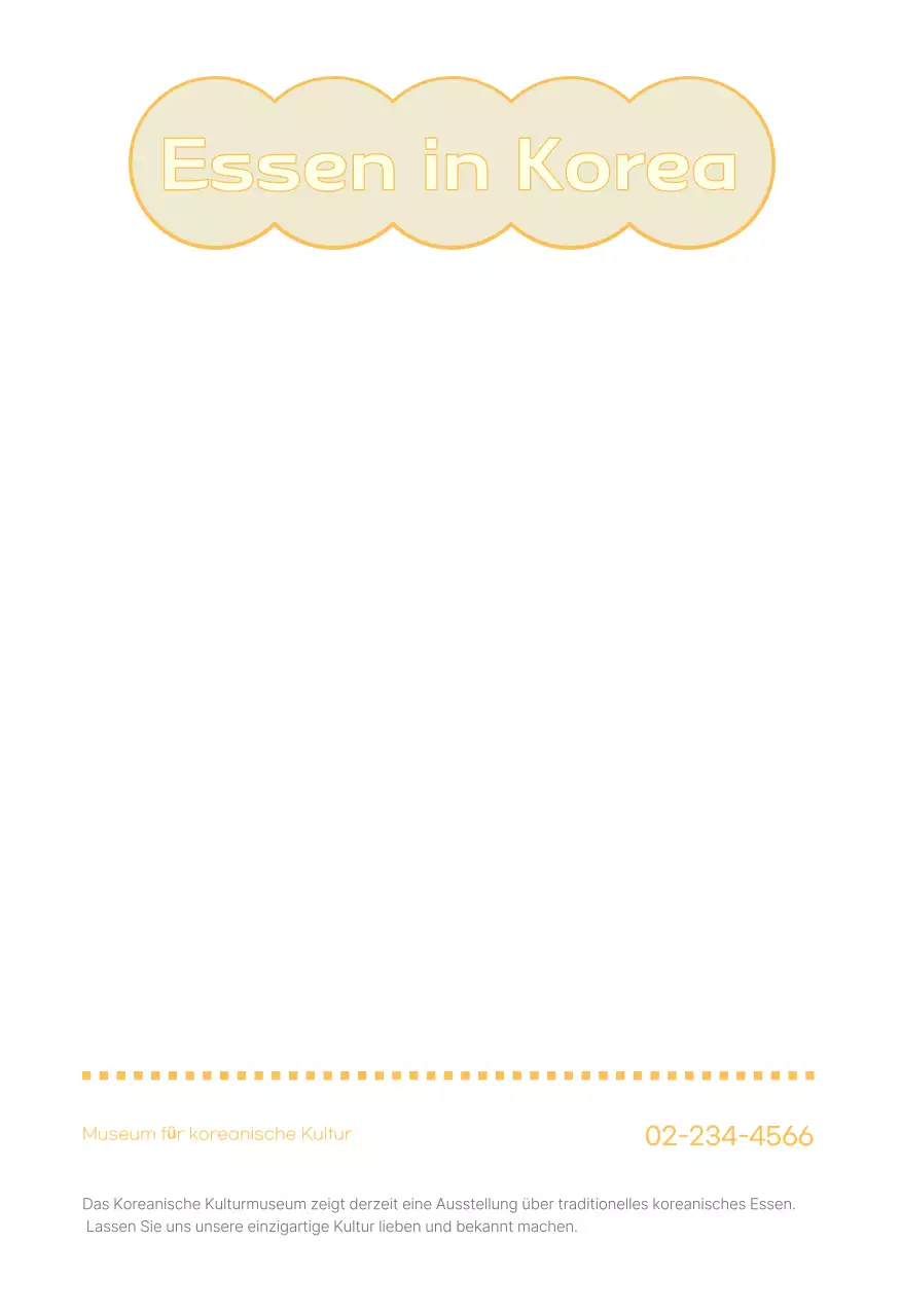 Postkarte Orange traditionelles Essen