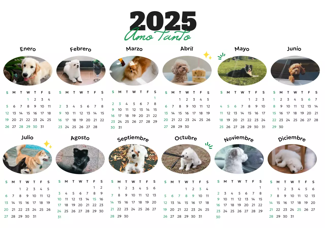 Resúmenes bonito calendario