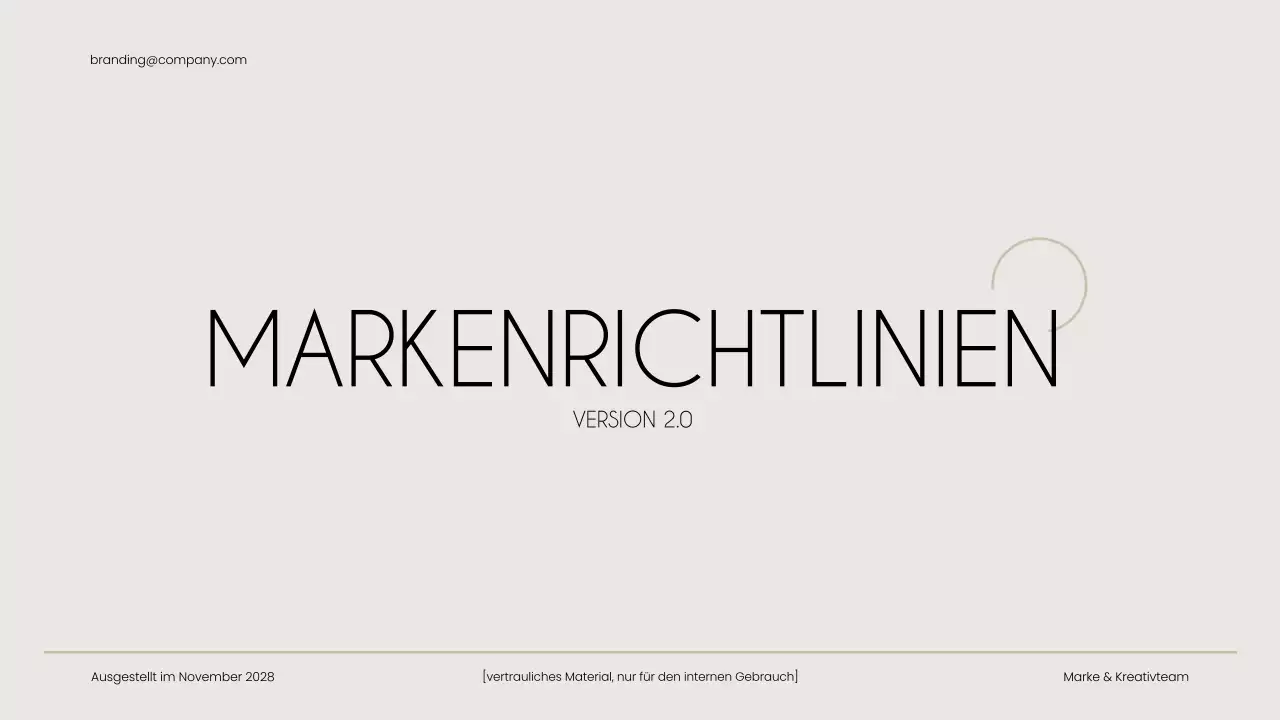 beige modern brand guide