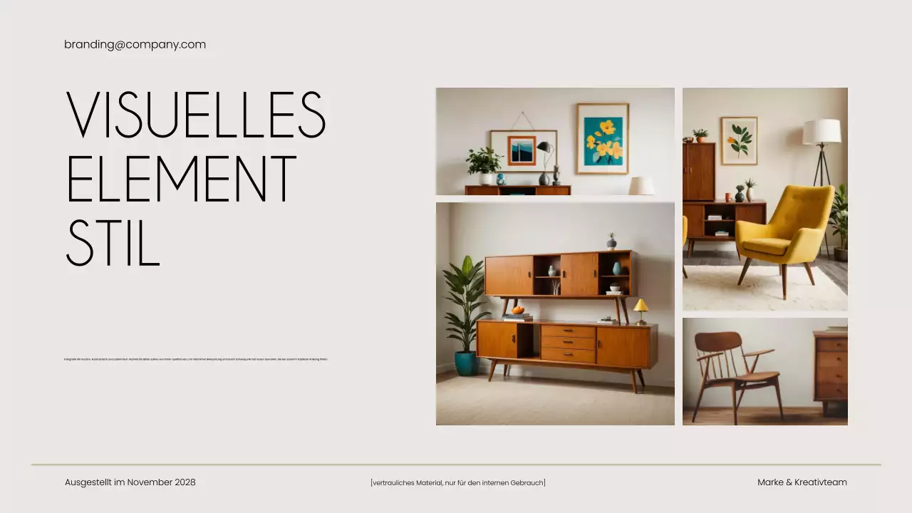 beige modern brand guide