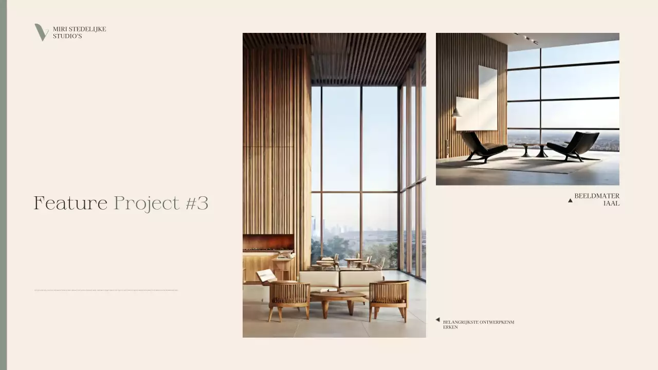 portfolio modern interieur