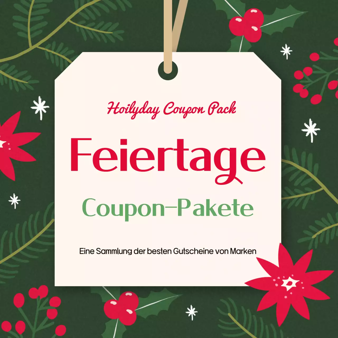 Green Retro Coupon Aktion